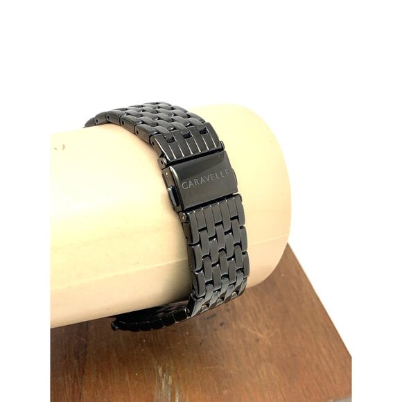 Caravelle by Bulova Women's Watch 45L171 Quartz Black Dial 38mm Stainless Steel - Picture 9 of 13